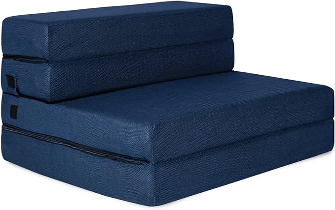 Milliard Tri Fold Foam Folding Mattress And Sofa Bed (single Size)