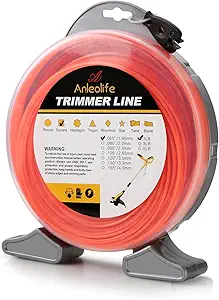 Anleolife Commercial Square String Trimmer Line Donut