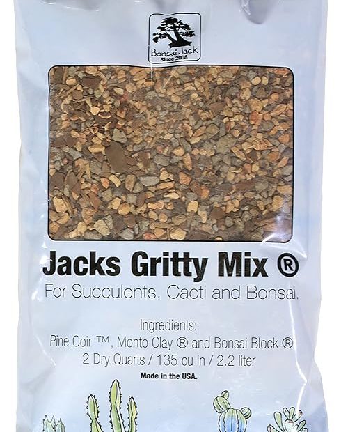 Succulent And Cactus Soil Jacks Gritty Mix #111 2 Quarts